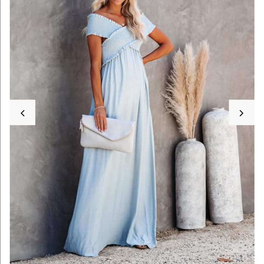 Vici yarrow maxi dress